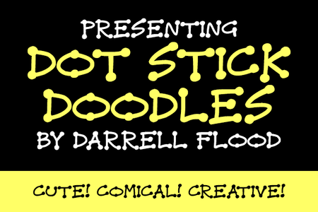 Dot Stick Doodles font